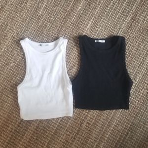 Zara bundle cropped tanks